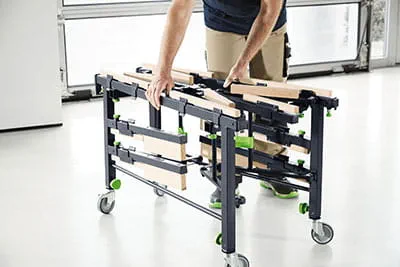Det mobile arbejdsbord STM 1800 fra Festool