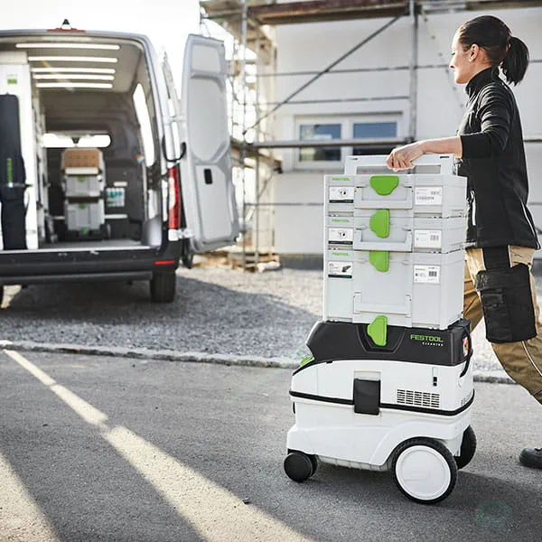 Festool Systainer3 i brug på byggepladsen