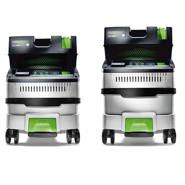 Støvsugerne CT-Mini og CT-Midi fra Festool