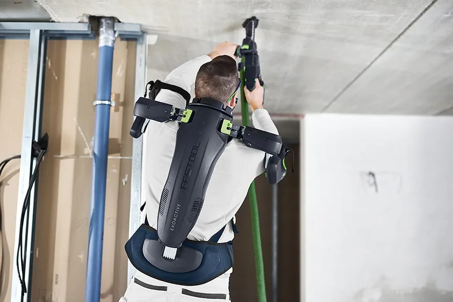 Det nye ExoActive fra Festool på arbejde