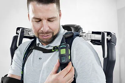 Det nye ExoActive fra Festool på arbejde