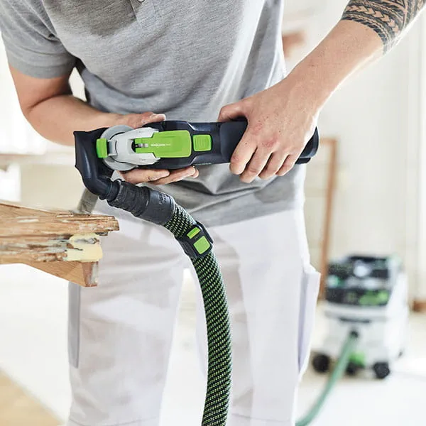Akku multiværktøjet Vecturo OSC18 fra Festool i brug