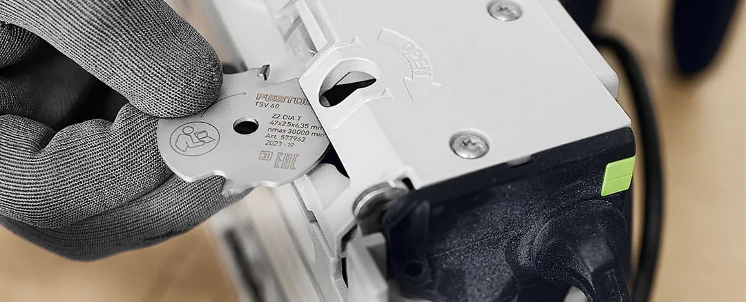 Den nye forridse-savklinge T2 fra Festool
