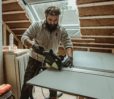 Festool diamantskæreren DSC-AG 125 i brug