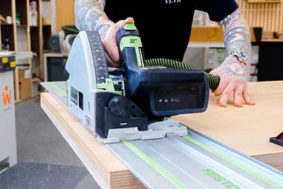 TSC 55 K fra Festool i brug