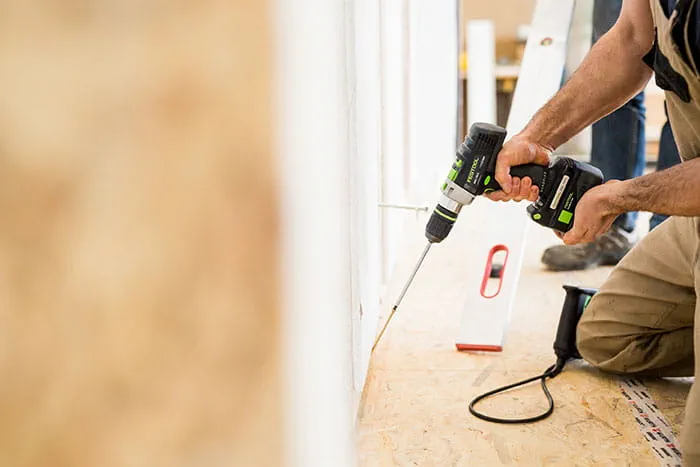 Festool Quadrill PDC 18/4 i brug