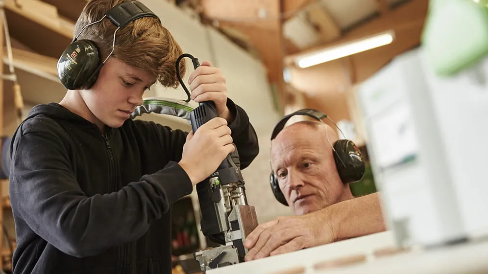 Samling med Domino samlingsfræseren fra Festool