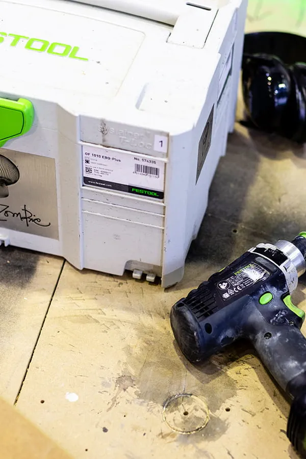 Systainer og akku bore-/skruemaskine