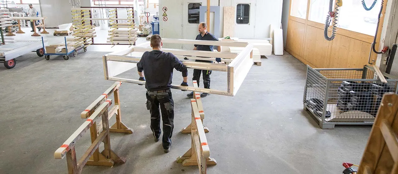 Vereinigte Holzbaubetriebes snedkerværksted